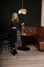 Check & Cord combo skirt