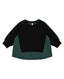 Duo fabric teens sweater