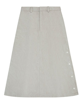 Textured velvet teens skirt